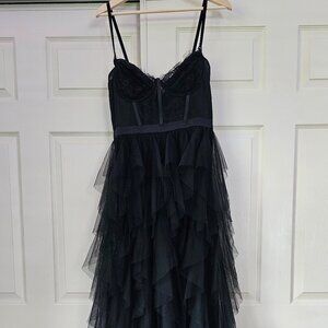 HEAVENLY MESH MAXI GOWN